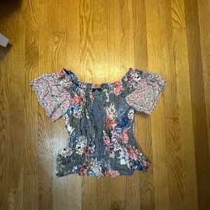 Floral Off-Shoulder Top